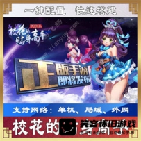 【手游】《校花的贴身高手》一键端，3D回合类RPG手游单机...