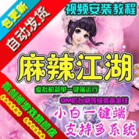 【亲测】麻辣江湖单机版网络游戏3D萌系GM刷元宝金钱等级...